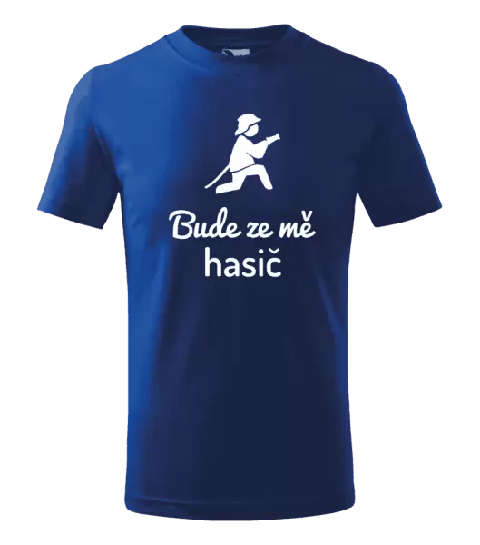 Dětské tričko Bude ze mě hasič