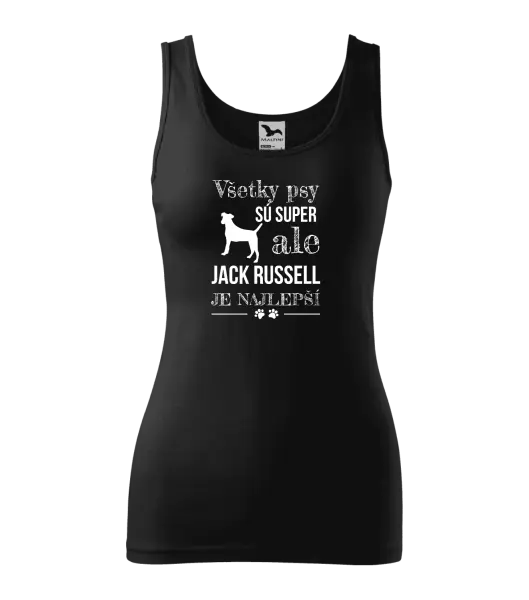 Dámske tielko Jack Russel je najlepší