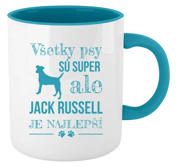Hrnček  Jack Russel je najlepší