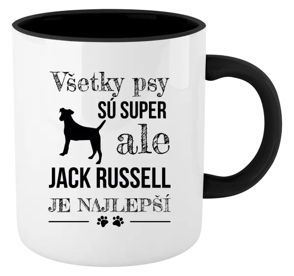 Hrnček  Jack Russel je najlepší