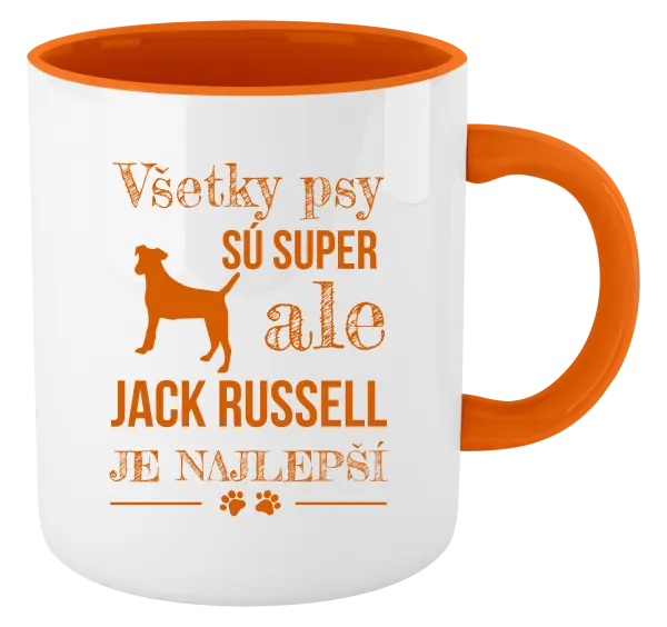 Hrnček  Jack Russel je najlepší