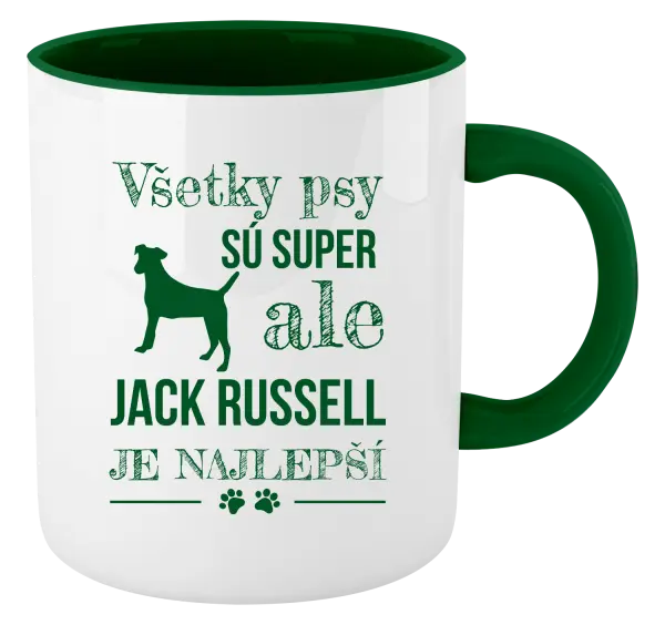 Hrnček  Jack Russel je najlepší