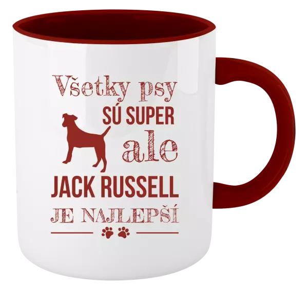 Hrnček  Jack Russel je najlepší