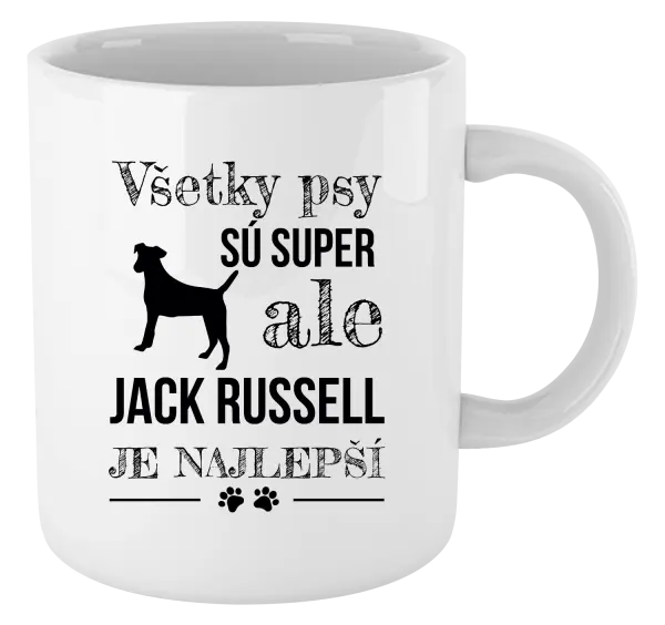 Hrnček Jack Russel je najlepší