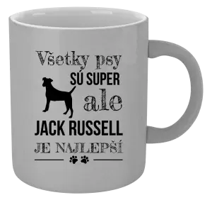 Hrnček metalický Jack Russel je najlepší