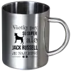 Nerezový hrnček Jack Russel je najlepší
