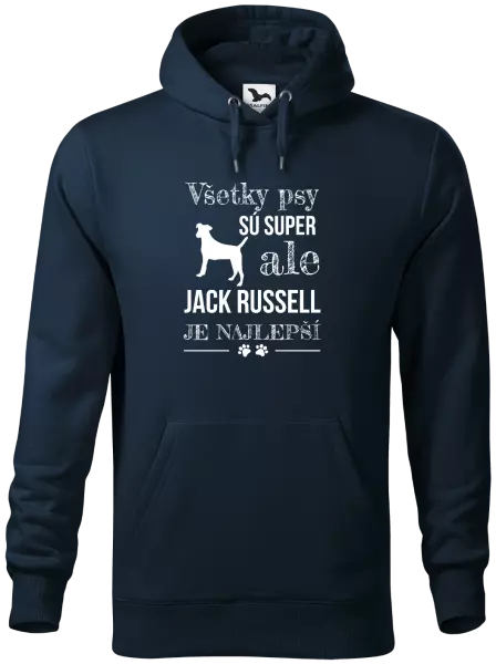 Pánska mikina Jack Russel je najlepší