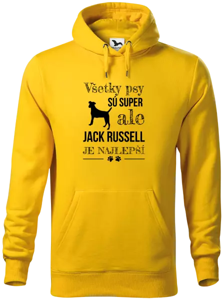 Pánska mikina Jack Russel je najlepší