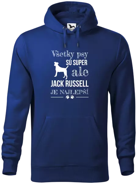 Pánska mikina Jack Russel je najlepší