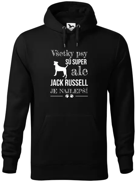 Pánska mikina Jack Russel je najlepší
