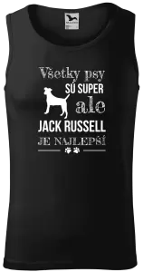 Pánske tielko Jack Russel je najlepší