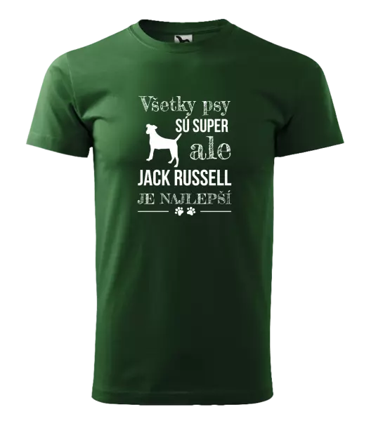 Pánske tričko Jack Russel je najlepší