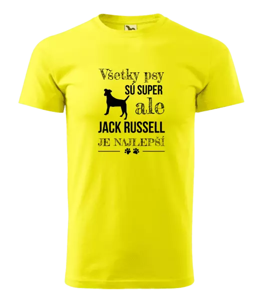 Pánske tričko Jack Russel je najlepší
