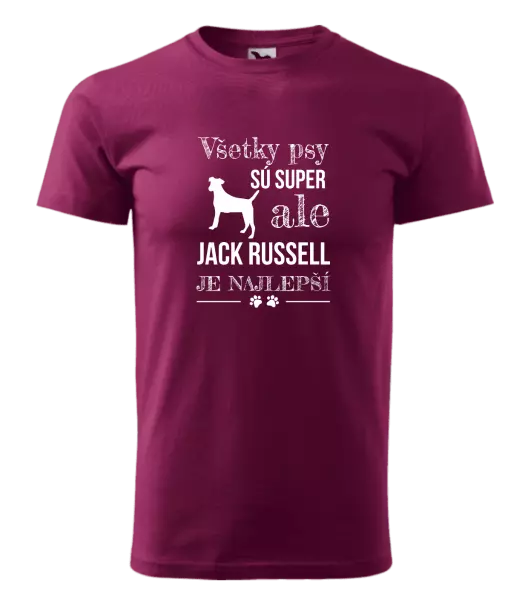 Pánske tričko Jack Russel je najlepší
