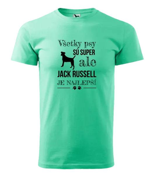 Pánske tričko Jack Russel je najlepší
