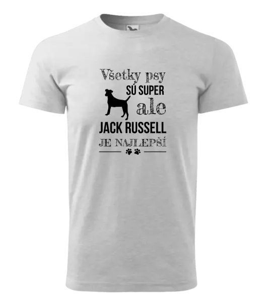 Pánske tričko Jack Russel je najlepší