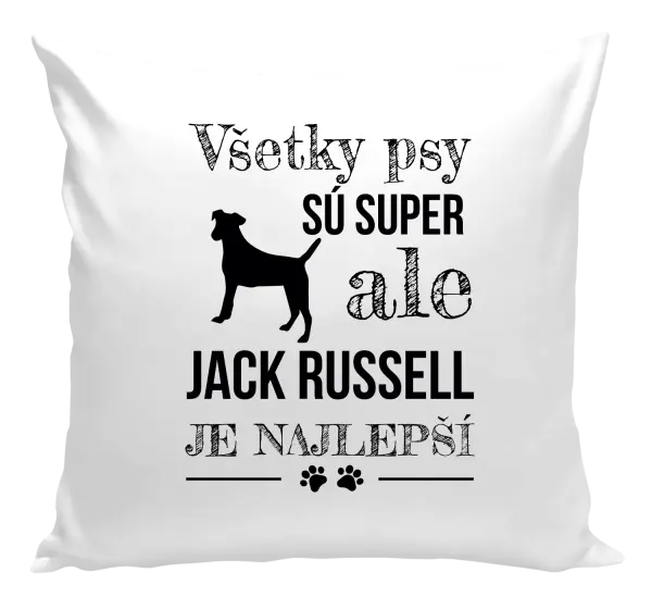 Vankúš Jack Russel je najlepší