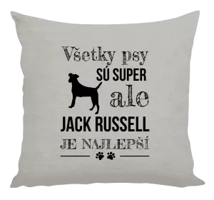 Vankúš Jack Russel je najlepší
