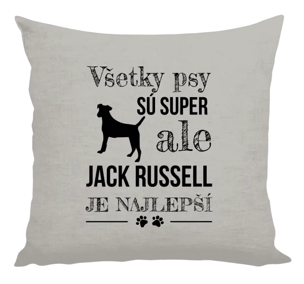 Vankúš Jack Russel je najlepší
