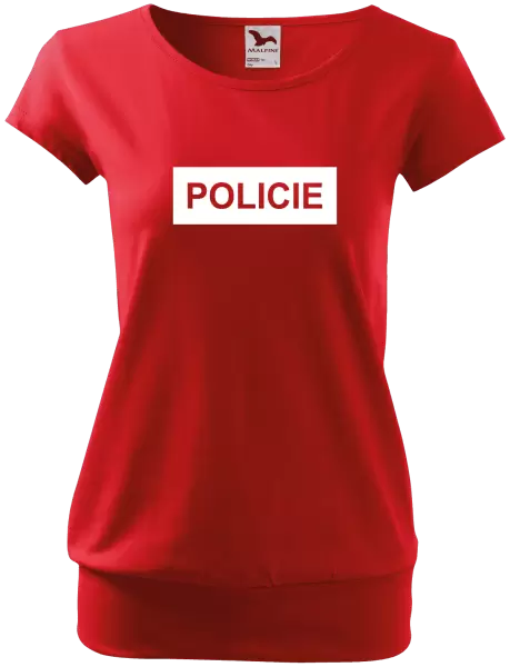Dámské tričko Policie