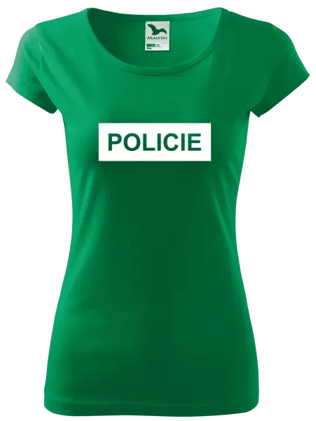 Dámské tričko Policie