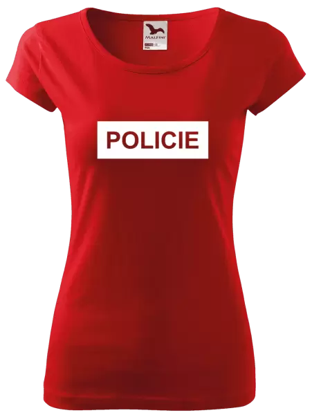 Dámské tričko Policie