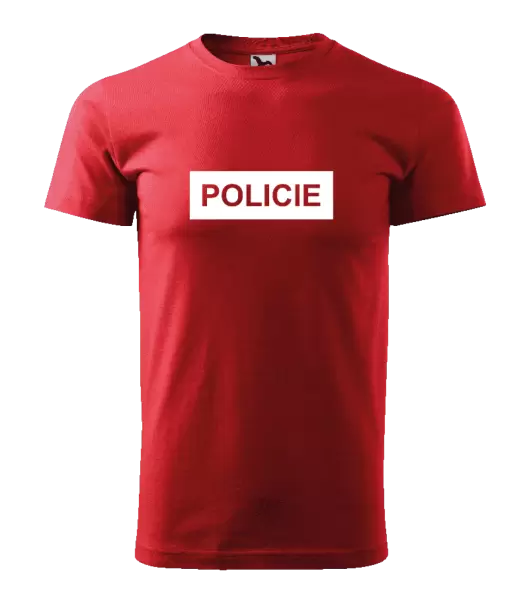 Pánské tričko Policie