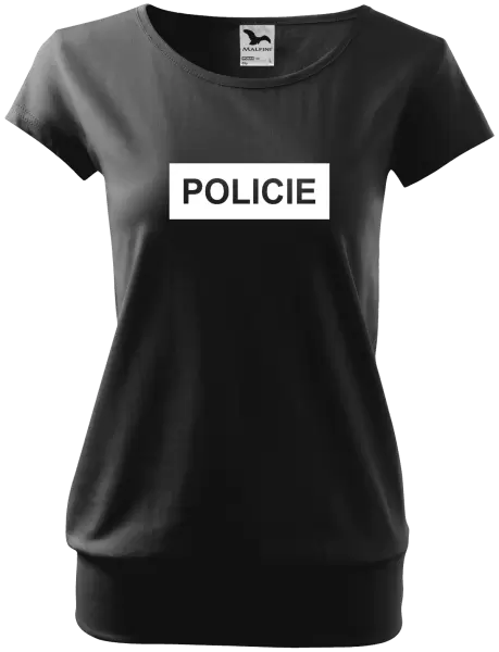 Dámské tričko Policie
