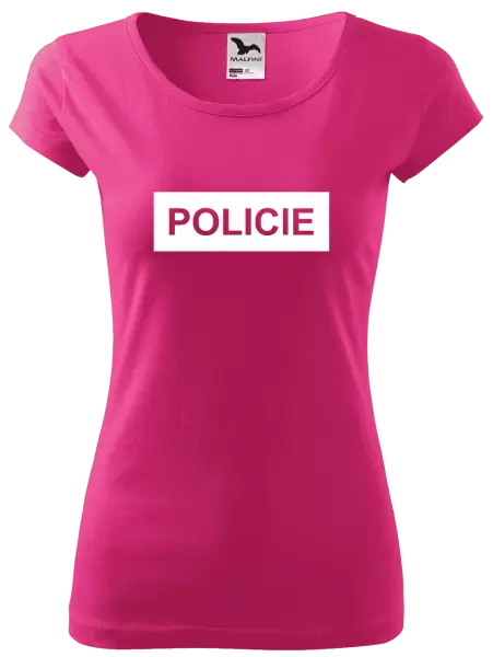 Dámské tričko Policie