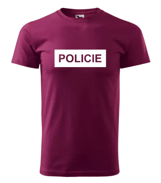 Pánské tričko Policie
