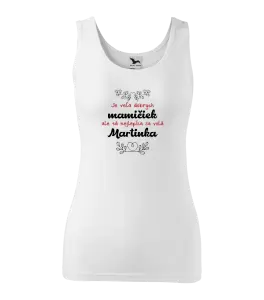 Dámske tielko Je vela hodných mamičiek... -