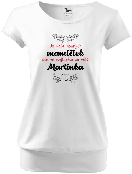 Dámske tričko Je vela hodných mamičiek... -