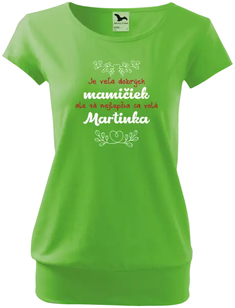 Dámske tričko Je vela hodných mamičiek... -