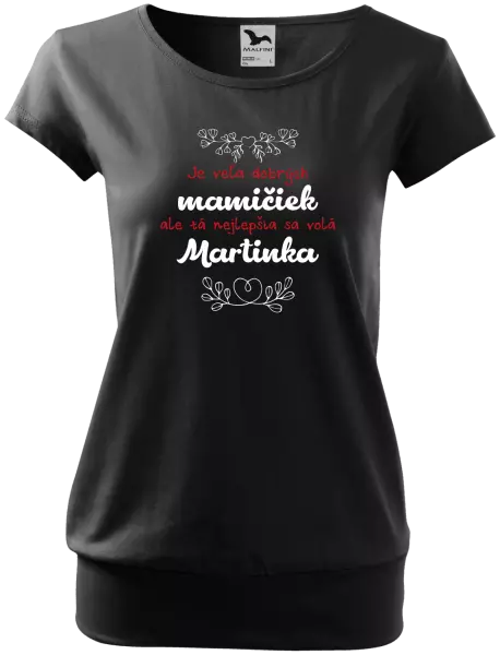 Dámske tričko Je vela hodných mamičiek... -