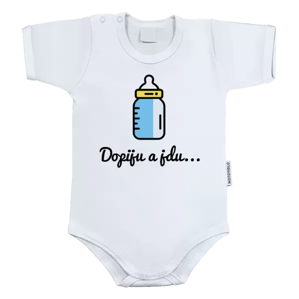 Dětské body Dopiju a jdu