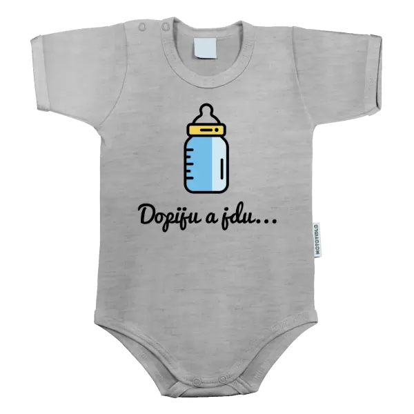 Dětské body Dopiju a jdu