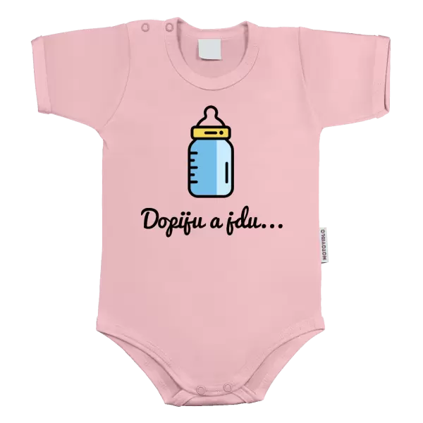 Dětské body Dopiju a jdu