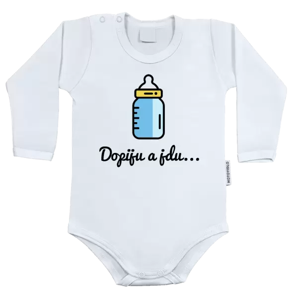 Dětské body Dopiju a jdu
