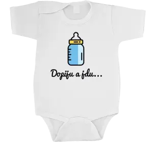 Dětské body Dopiju a jdu