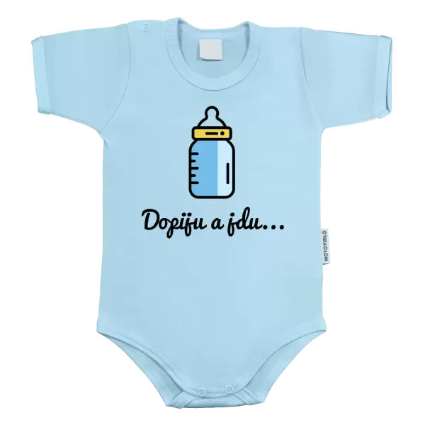 Dětské body Dopiju a jdu