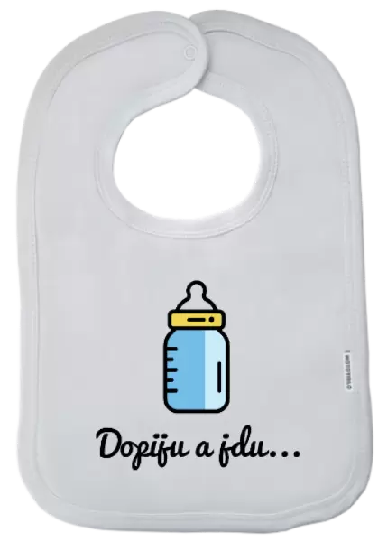 Dětský bryndák Dopiju a jdu