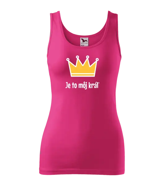 Dámske tielko Je to môj kráľ