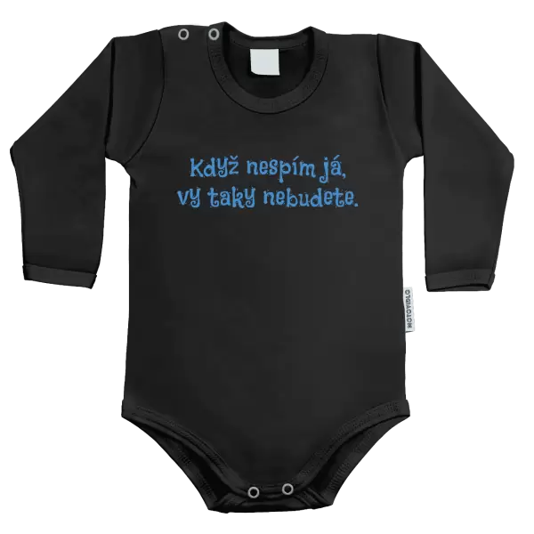 Dětské body Když nespím já, vy taky nebudete