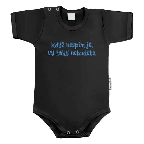 Dětské body Když nespím já, vy taky nebudete