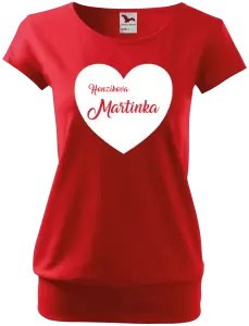 Dámske tričko Jeho s menom