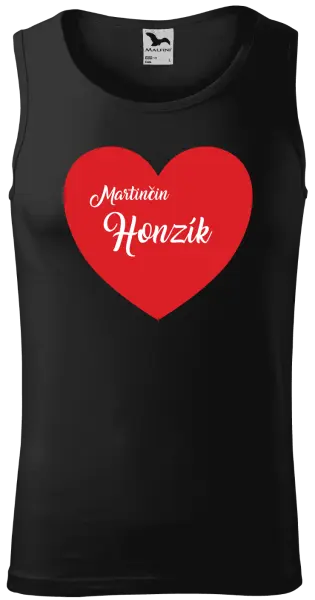 Pánske tielko Jej s menom