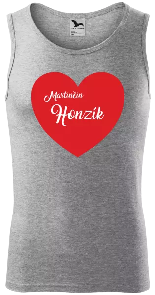 Pánske tielko Jej s menom