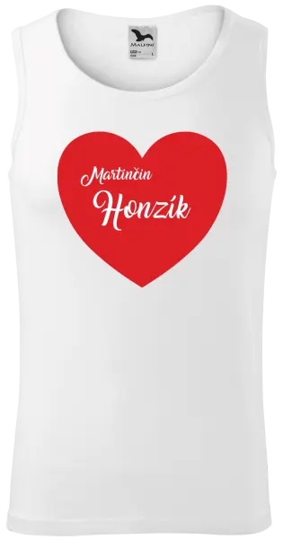 Pánske tielko Jej s menom