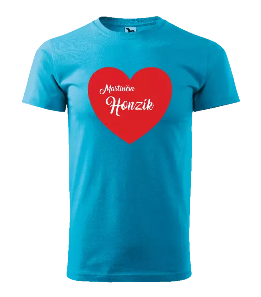 Pánske tričko Jej s menom