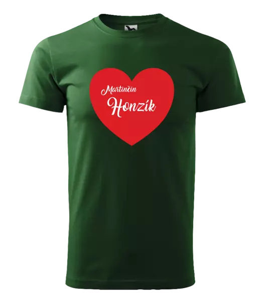 Pánske tričko Jej s menom